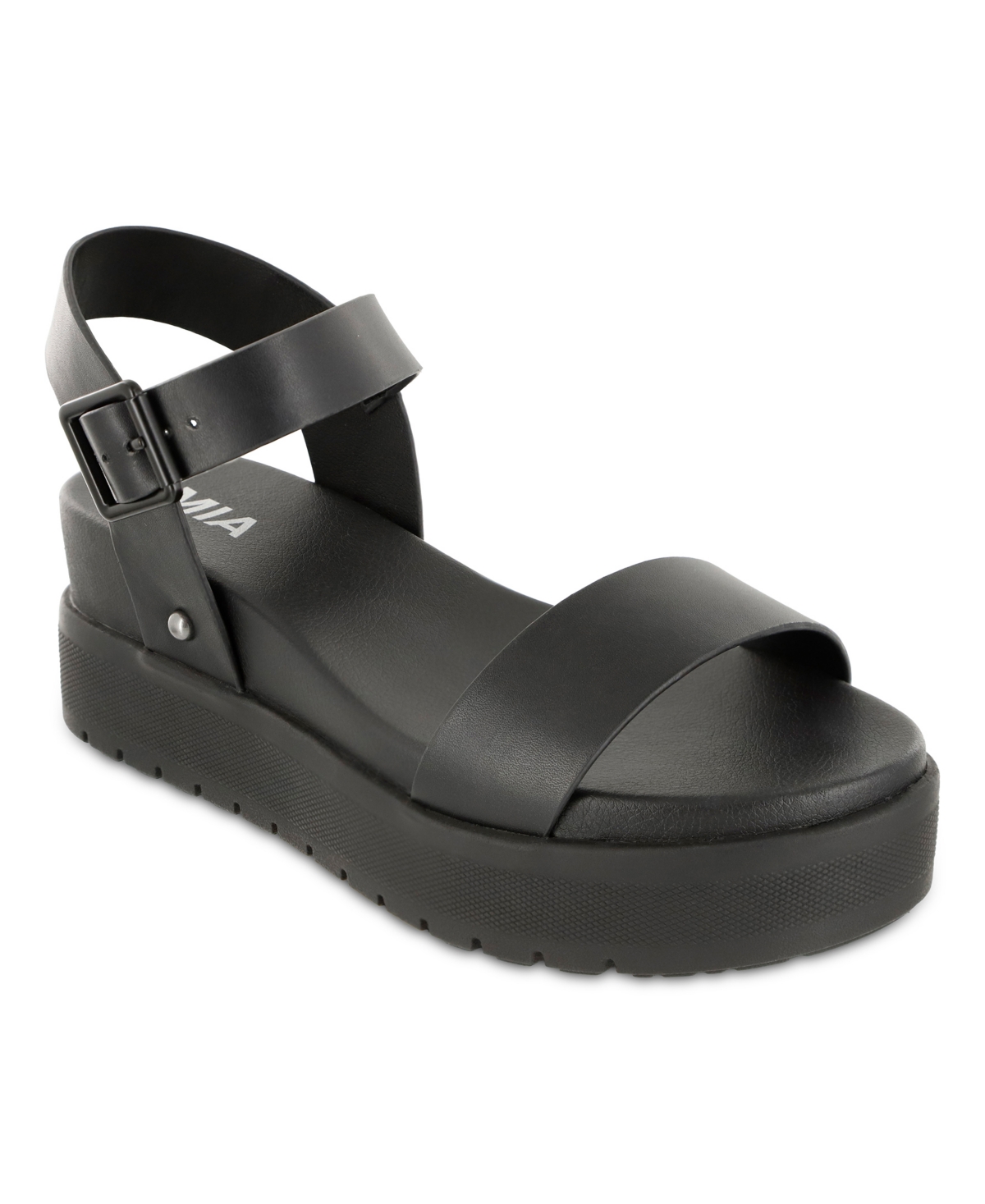 Mia Kayci Platform Sandal In Black