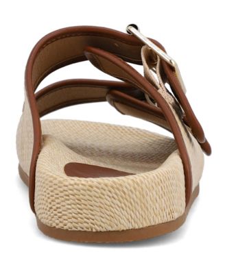 Women's Gazell Double Buckle Slip-On Slide Sandals