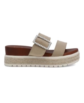 Women's Kika Platform Slide Round Toe Sandals