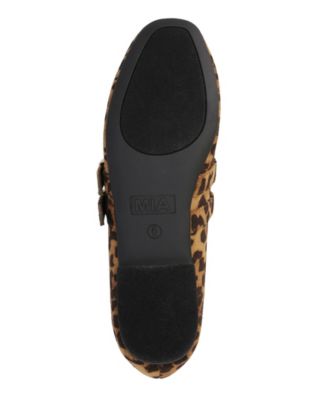 MIA Women's Radia-N Double Buckle Round Toe Flats