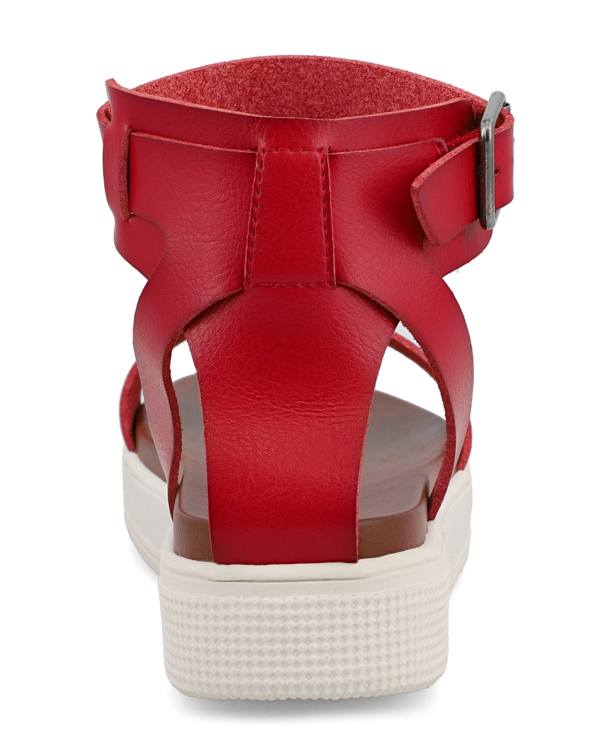 Mia Women's Ellen Round Toe Sandals In Red