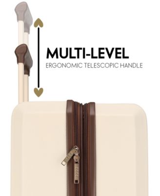 Luxe Journey 3-Piece Expandable Retro Spinner Luggage Set