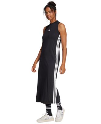 Women's Cotton-Blend Sleeveless Racerback Maxi Dress