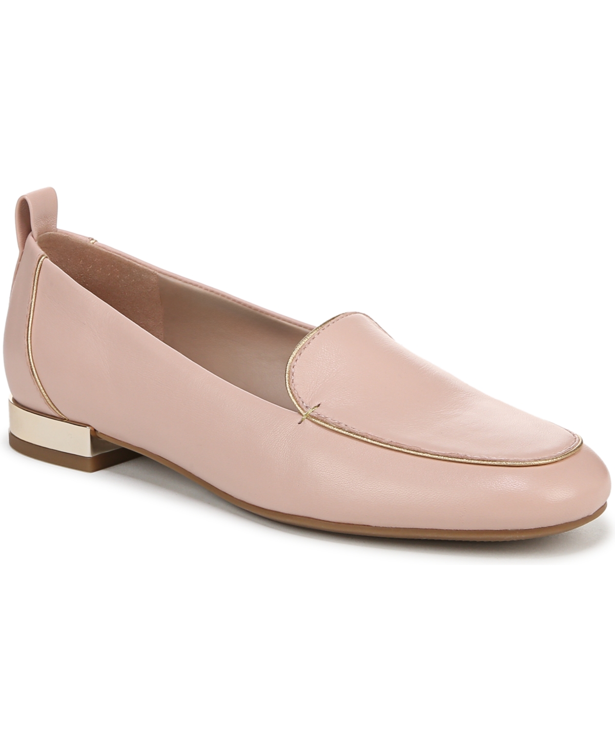 Naturalizer Jordyn Loafer In Cameo Blush Pink Leather