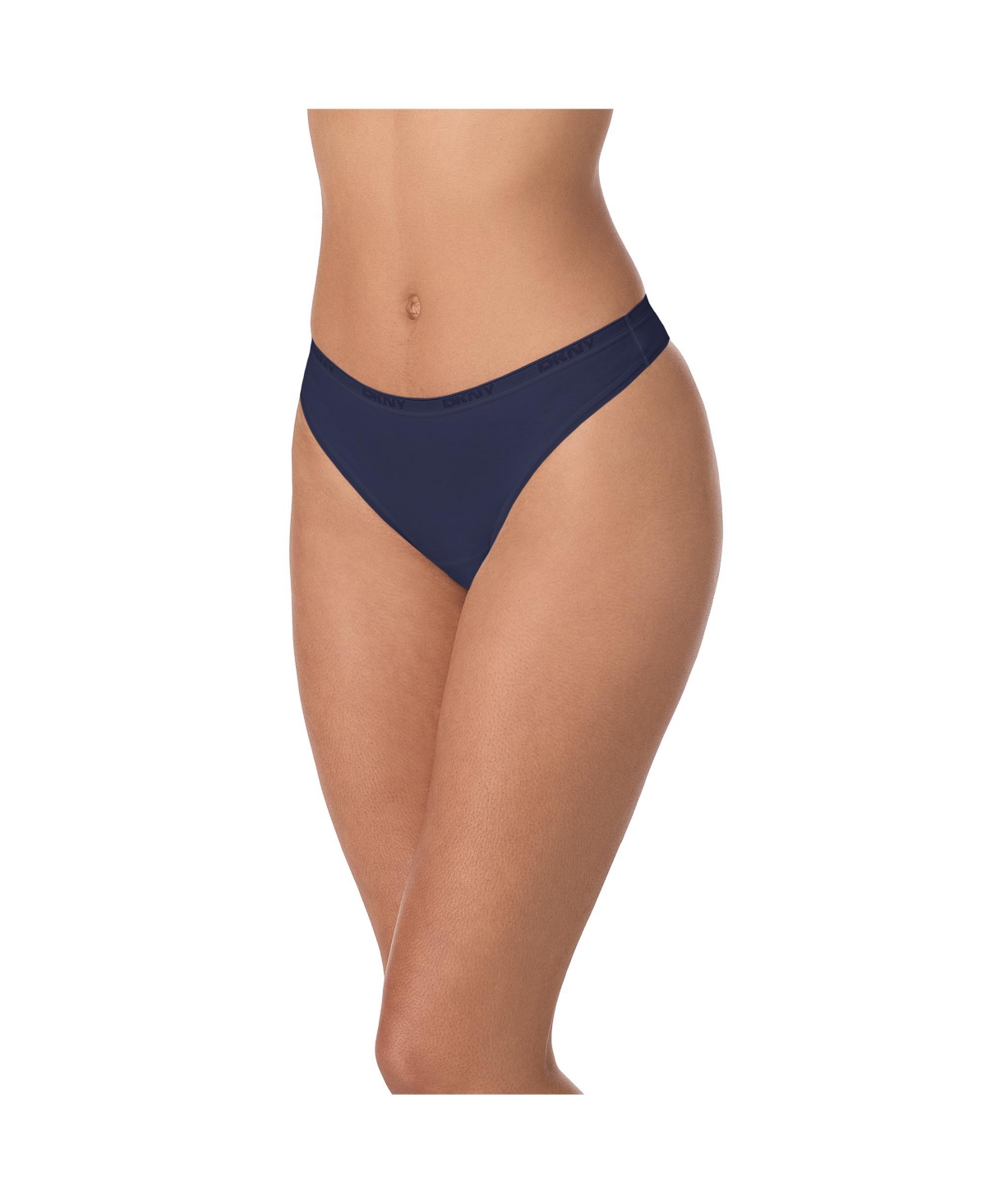 Dkny Table Top Stretch Cotton Blend Bikini In Yellow