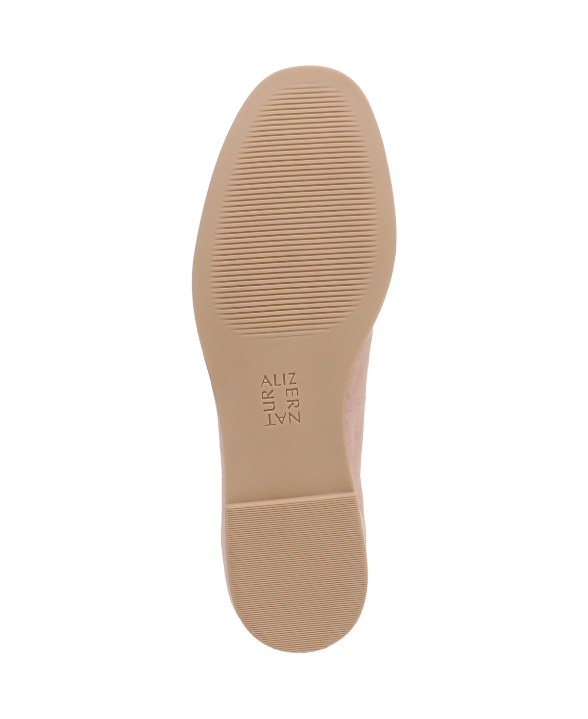 Naturalizer Estie Flat In Cameo Pink Suede