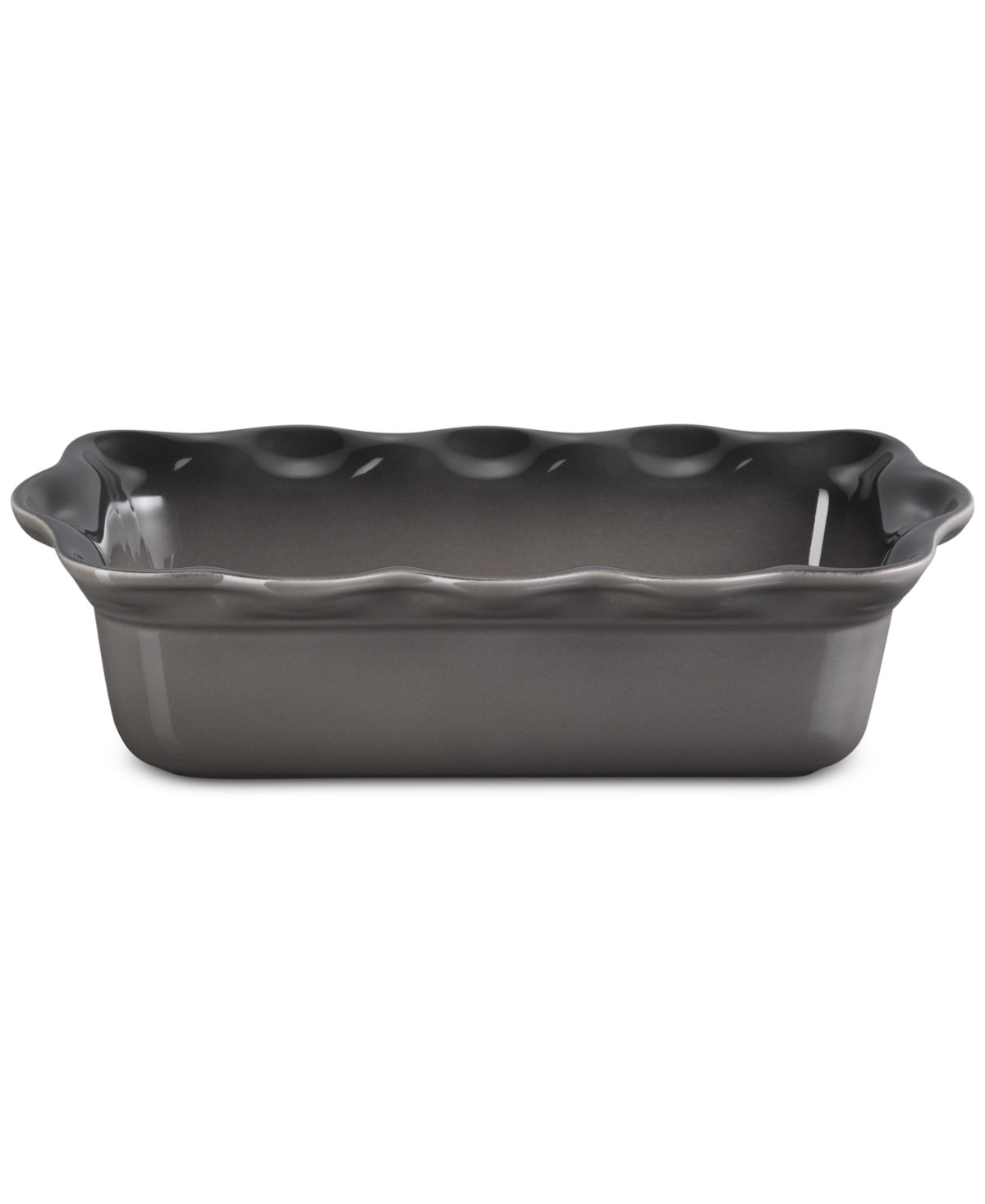 Le Creuset Heritage Stoneware 9-inch Fluted Loaf Pan In Oyster