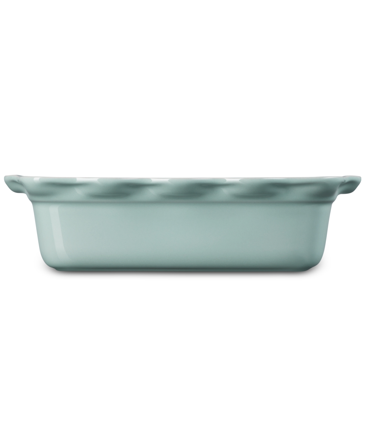 Le Creuset Heritage Stoneware 9-inch Fluted Loaf Pan In Sea Salt