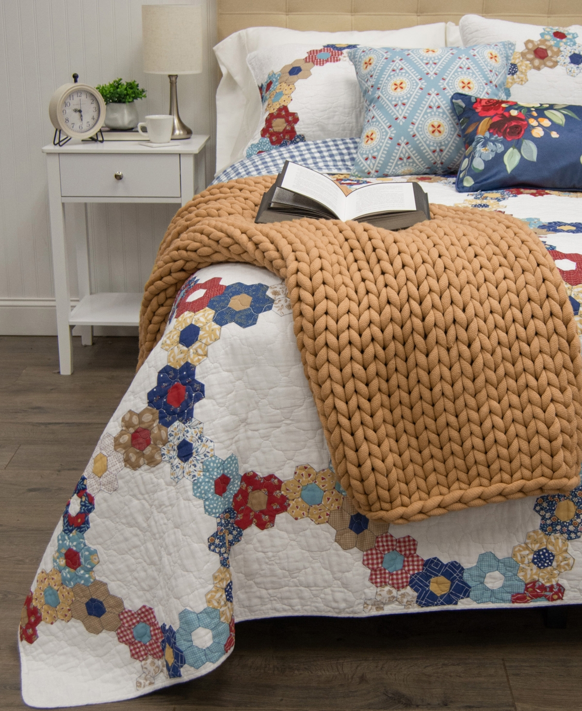 Donna Sharp Prairie Traditional 3-pc. Quilt Set, King In Multi