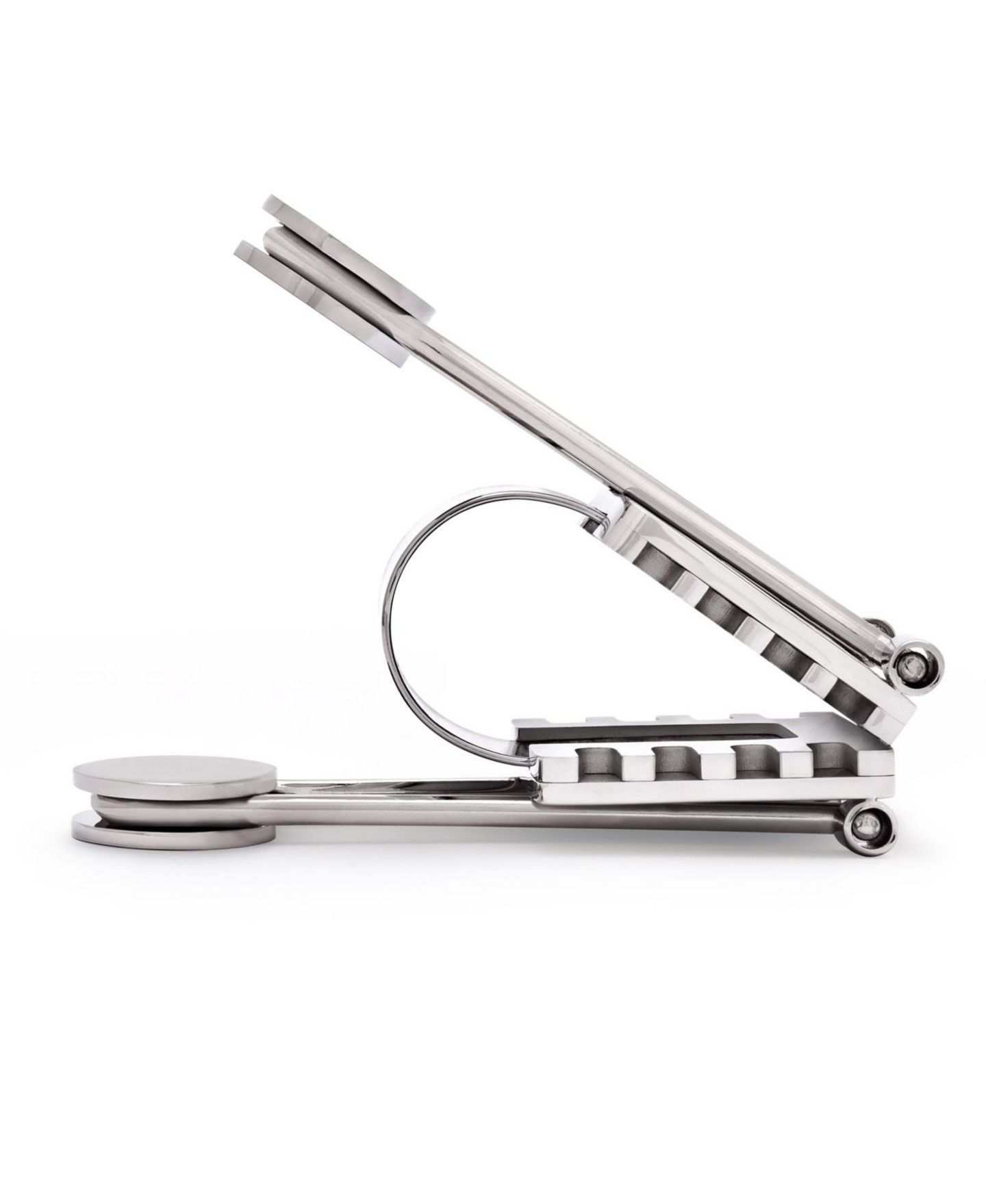 Мужской кошелёк Speidel Bill Binder - Money Clip & Credit Card Holder in Brushed, цвет: Чёрный каучуковый — фото 2