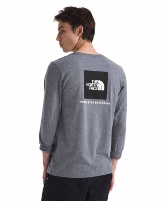 The North Face Men's Long Sleeve Box Never Stop Exploring T-shirt - Macy's