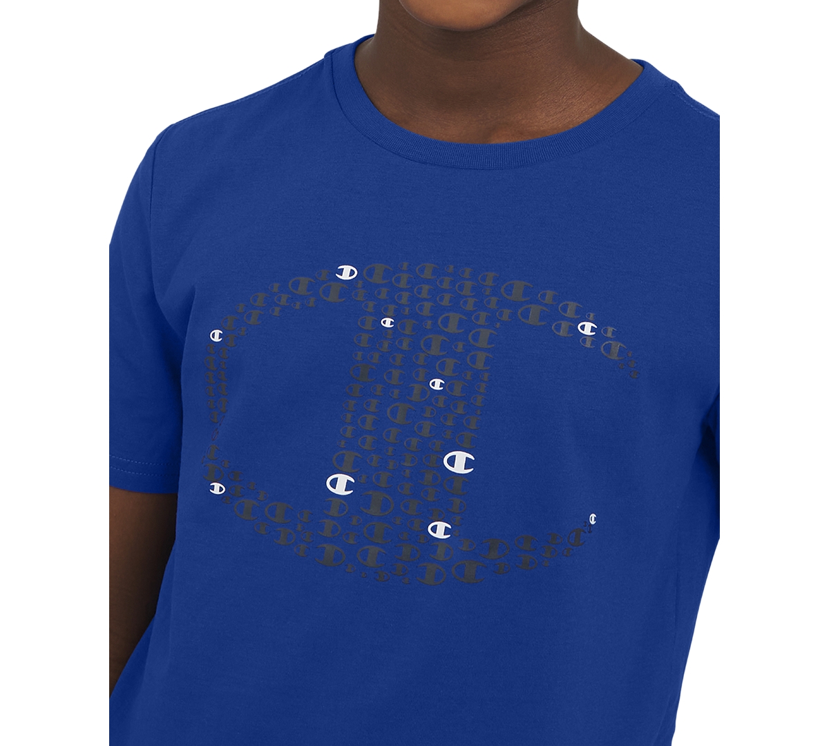 Champion Big Boys Logo Graphic Short-sleeve T-shirt