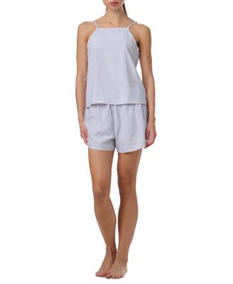 Women's 2-Pc. Striped Cami & Boxer Pajama Set