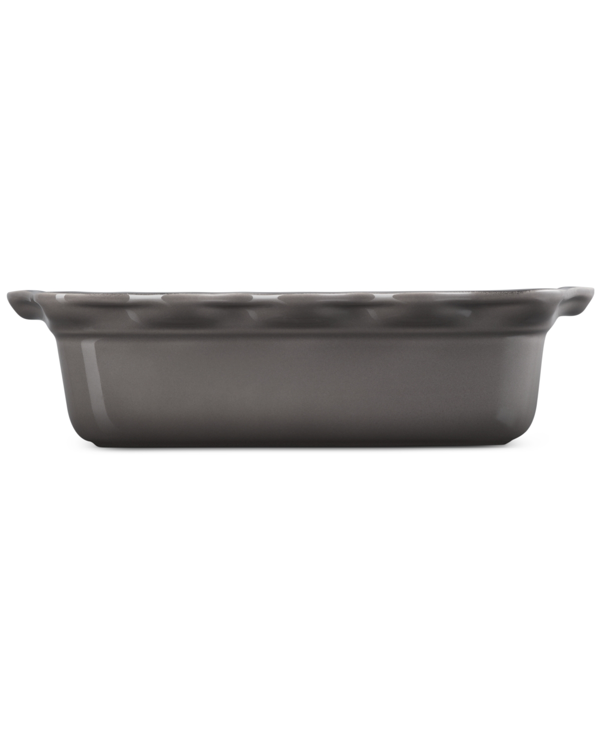 Le Creuset Stoneware Heritage Pie Dish & Fluted Loaf Pan Set In Oyster