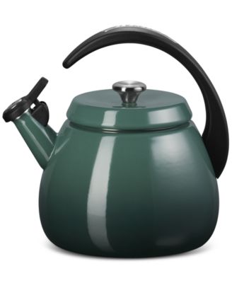 Enamel On Steel 2.2 Qt. Cloche Tea Kettle