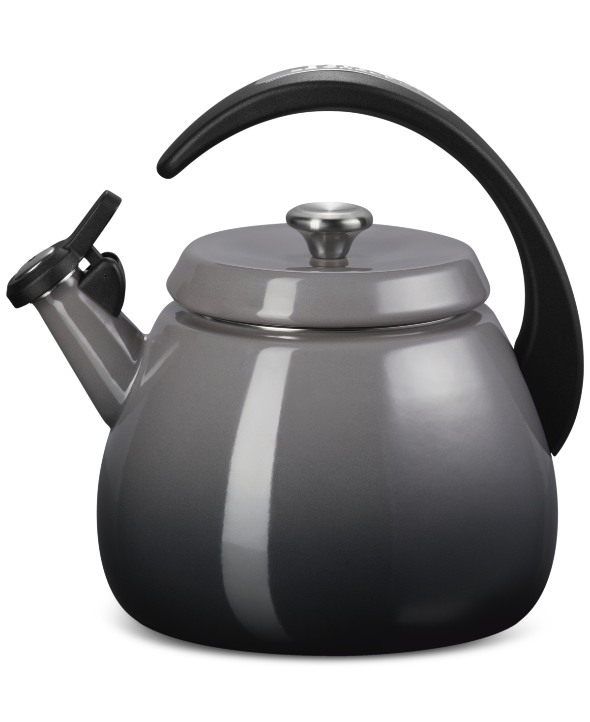 Le Creuset Enamel On Steel 2.2 Qt. Cloche Tea Kettle In Oyster