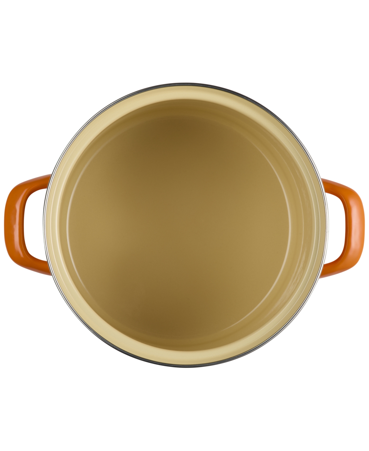Le Creuset 6-quart Enameled Stainless Steel Stock Pot In Flame