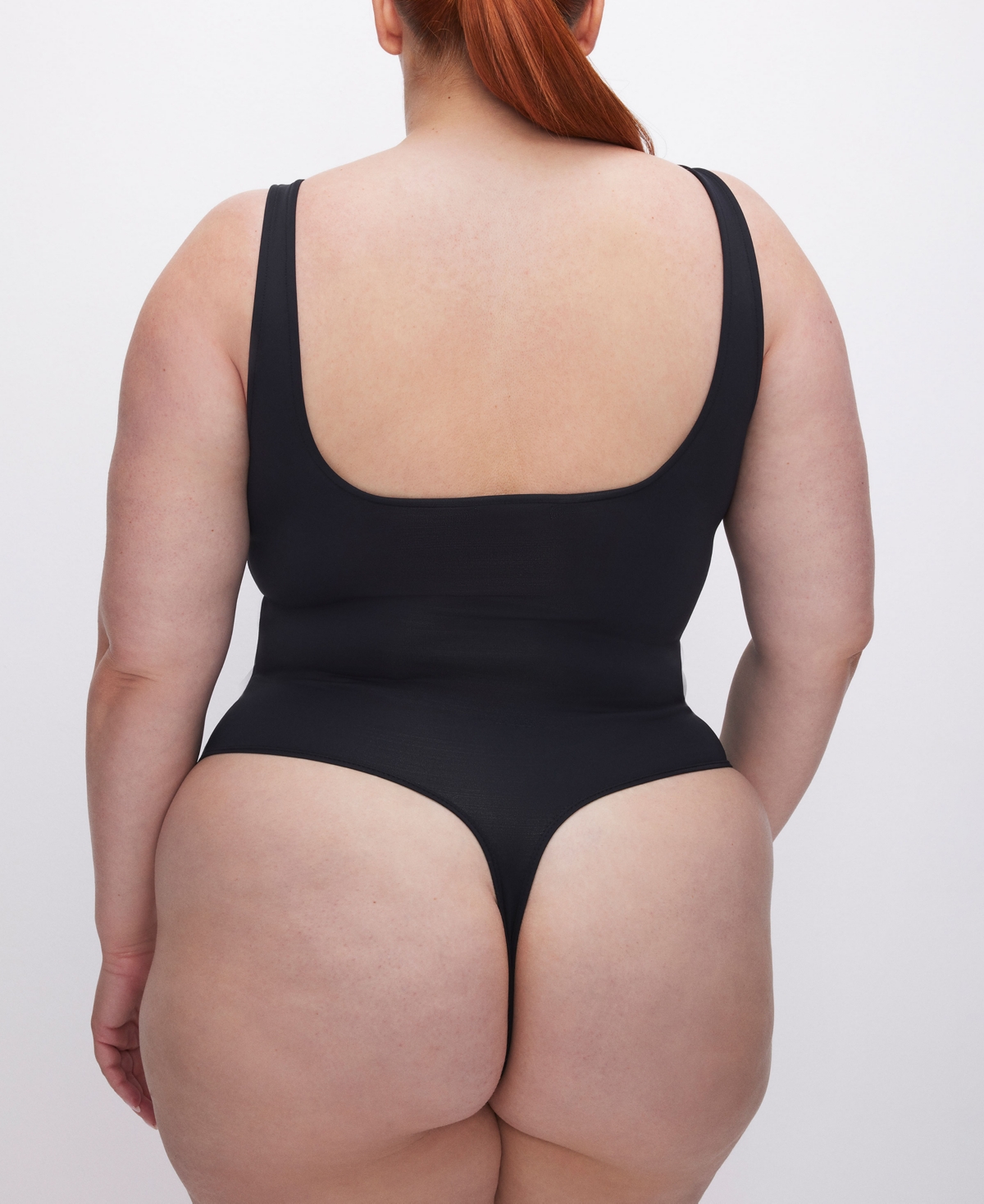 Shop Good American Women's Scuba Modern Tank Bodysuit In Black