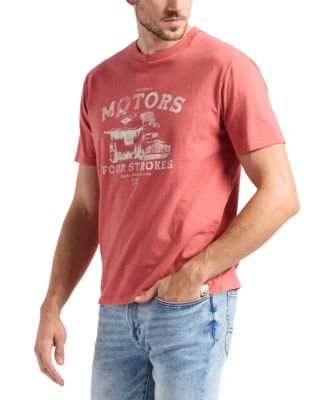 Men's Trokes Graphic with Motors Print T-Shirt