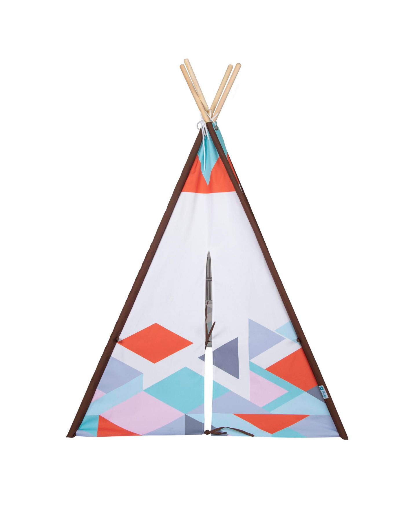 Детские игрушки Pacific Play Tents Acute Teepee with Carrying Bag, Ages 3+, цвет: Белый — фото 2