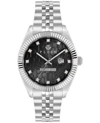 腕時計その他 Philipp Plein Date Superlative Crystal Watch Philipp Plein Mens Watches | Direct Luxury