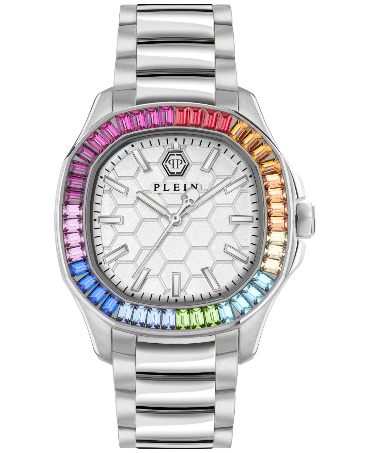 Philipp Plein Women's The Spectre Lady Stainless Steel Bracelet Watch 38mm In Stainless Steel