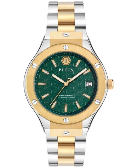 Мужские часы Philipp Plein Underdog Two-Tone Stainless Steel Bracelet Watch 44mm