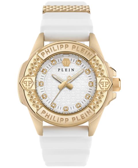 Женские часы Philipp Plein Majesty White Silicone Strap Watch 38mm