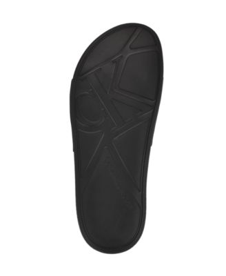 【 】★サンダル★ Men's Wlinderz Slip-On Slide Calvin Klein Men's Wlinderz Casual Slip-On Slide - Macy's