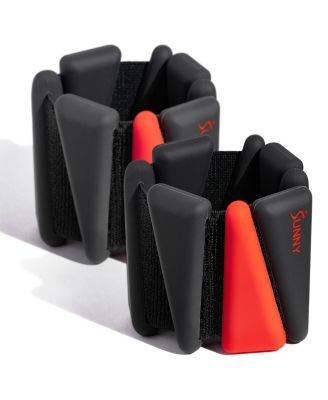 4 LB Wearable Arm & Ankle Weights, Set of 2 (2 LB Each) with Adjustable Silicone Strap