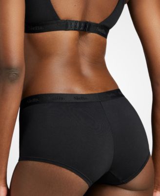 Women's Mid-Rise Breathable Organic Cotton Boy Short