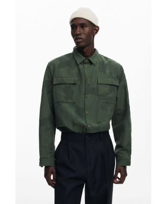 Men's Pleated trousers with contrasts