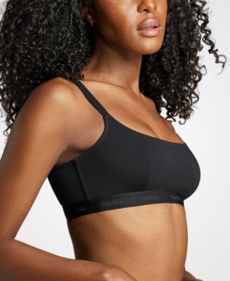 Women's Breathable Organic Cotton Non-Padded Scoop Neck Bra