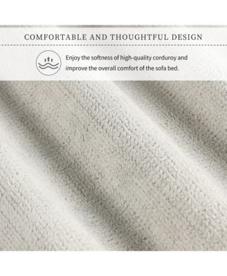 Convertible Soft Cushion Sofa Pull Bed ,for Two People to Sit On