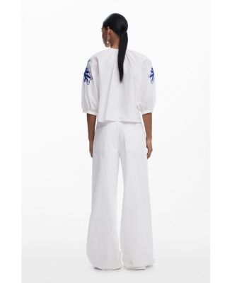 Women's Wide Leg Basic Jeans