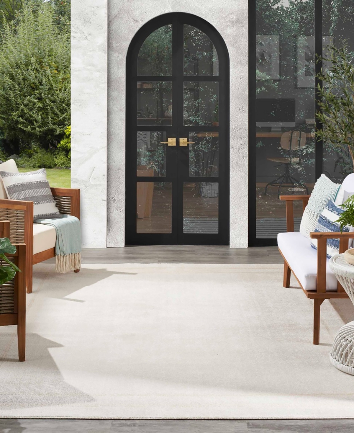 Nourison Home Nourison Essentials NRE02 7'x10' Outdoor Area Rug