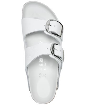 Women's Arizona Big Buckle Oiled Leather Sandals from Finish Line