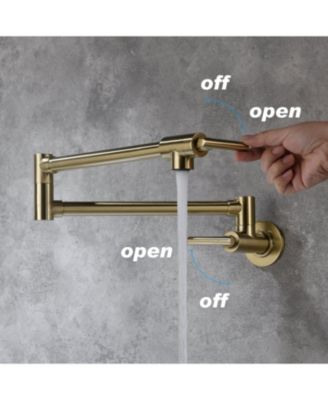 Pot Filler Faucet Wall Mount