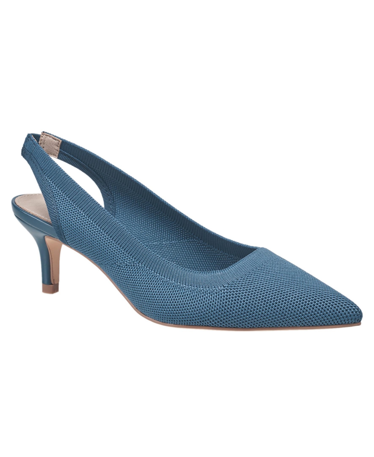 Ladies Viva Slingback Kitten Heel - Gray