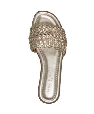 Women's Vickee Woven Flat Slide Sandals