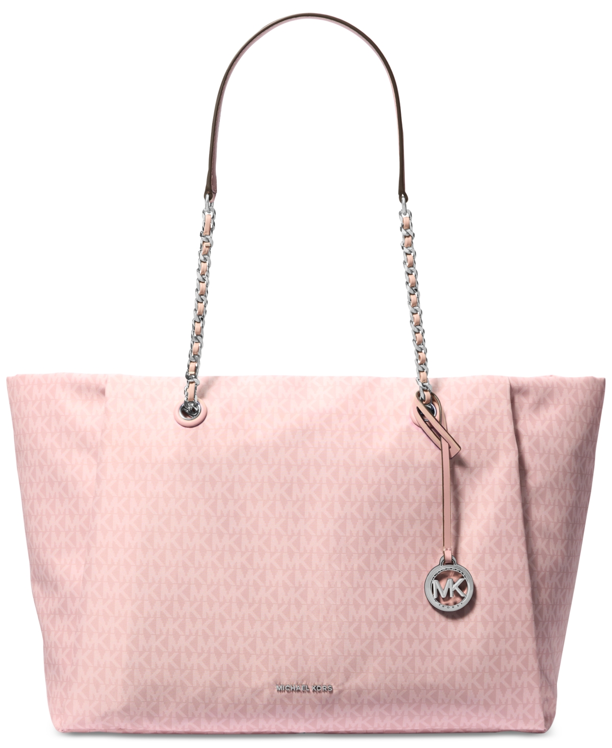 Michael Kors Michael  Georgia Extra Large Top Zip Tote Bag In Smokey Rose