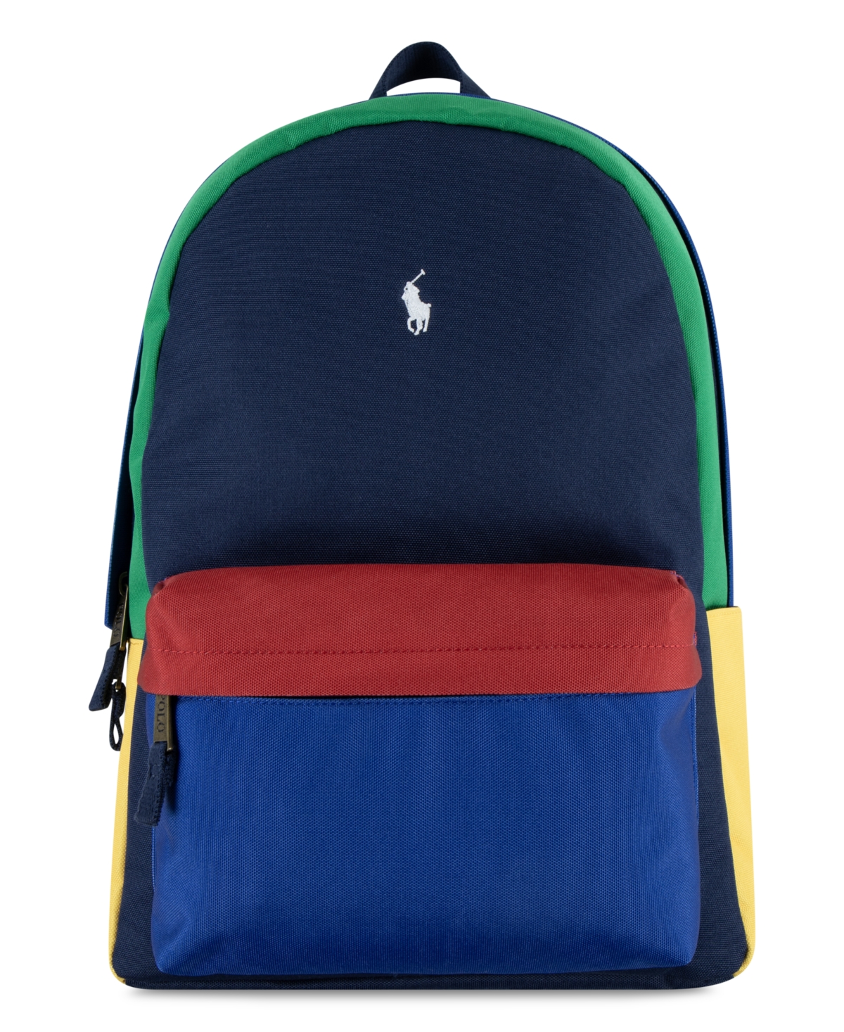 Polo Ralph Lauren Polo Kids Colorblocked Backpack In E69multi