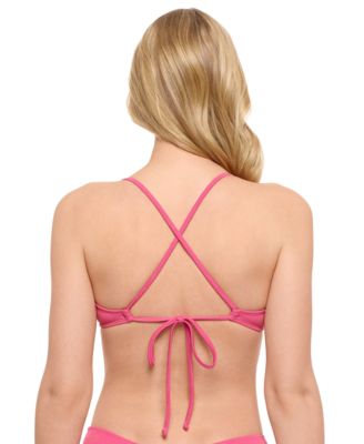 Juniors' X-Back Underwire Bikini Top, Exclusively at Macy's
