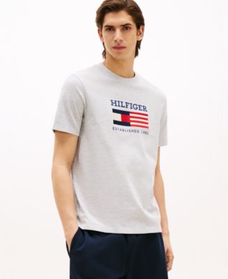 Tommy Hilfiger - Men's American Monotype Flag Box T-Shirt