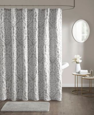 Odette Jacquard Shower Curtain, 72" x  72"