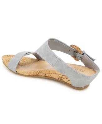 Women's Great Buckle Wedge Sandals