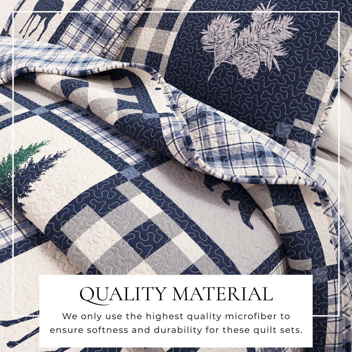 Linery & Co. Rustic Lodge All-Season Quilt Set