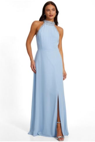 quiz maxi evening dresses Black Satin Off the Shoulder Maxi Dress