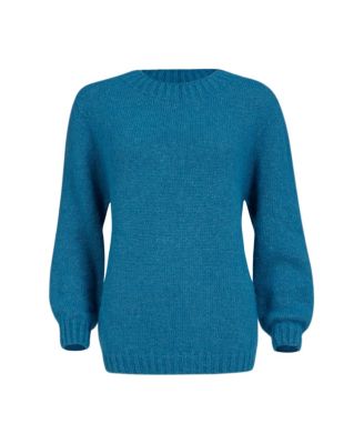 Women's Alpaca Cotton Slouch Sweater