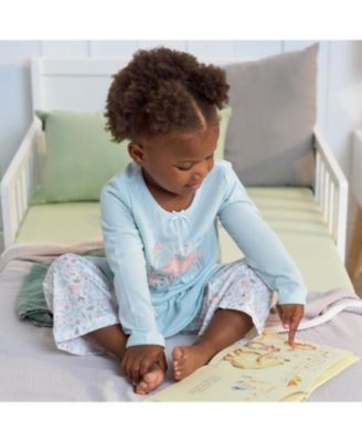 Toddler Girls 2-Piece Peplum Pajama Set